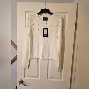 Collectif barbara pom pom Sweater